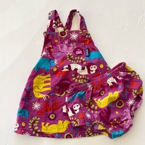 Patagonia Baby Baggies Apron Dress Size 6 months